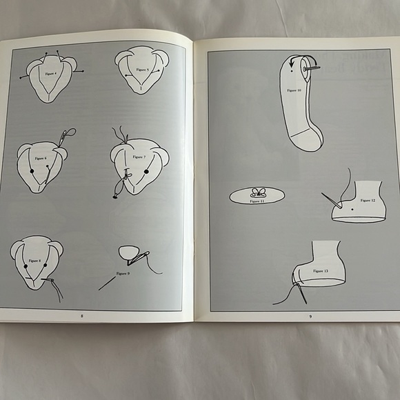 NWT Bearers of Memories Make Teddy Bears Wedding Bride Groom Baby Patterns BOOK - Picture 8 of 17